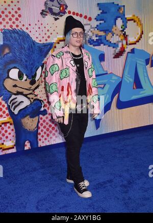 Westwood, CA - 12. FEBRUAR: Sueco The Child besucht die LA-Spezialvorführung von Paramounts "Sonic The Hedgehog" im Regency Village Theatre am 12. Februar 2020 in Westwood, Kalifornien. Stockfoto