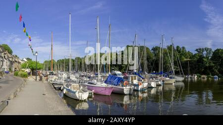 Marina, La Roche-Bernard, Ministerium für Morbihan, Frankreich Stockfoto