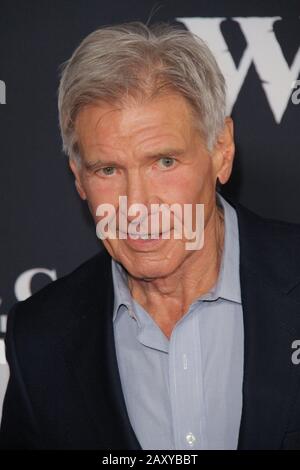 Los Angeles, USA. Februar 2020. Harrison Ford bei der Weltpremiere "The Call Of The Wild" im El Capitan Theatre in Los Angeles, Kalifornien, 13. Februar 2020. Fotokredit: Joseph Martinez/PictureLux Credit: PictureLux/The Hollywood Archive/Alamy Live News Stockfoto