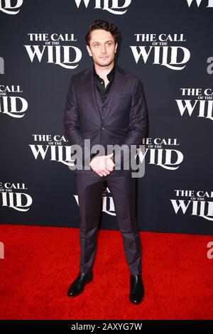 Los Angeles, Kalifornien, USA. Februar 2020. Hollywood, CA - 13. FEBRUAR; Colin Woodell bei Der "Call Of The Wild World Premiere" am 13. Februar 2020 im El Capitan Theatre in Hollywood, Kalifornien. Kredit: Tony Forte/MediaPunch Credit: MediaPunch Inc/Alamy Live News Stockfoto