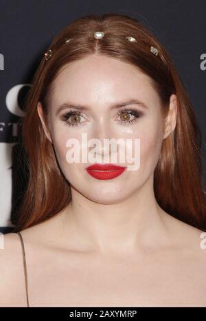 Los Angeles, Kalifornien, USA. Februar 2020. Karen Gillan 13.02.2020 Weltpremiere von "The Call of the Wild" im El Capitan Theatre in Los Angeles, CA Photo von Izumi Hasegawa/HollywoodNewsWire.Co Credit: Hollywood News Wire Inc./Alamy Live News Stockfoto