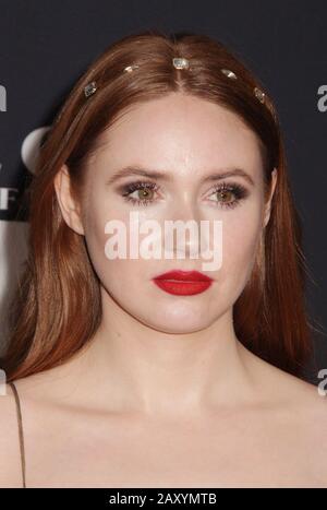 Los Angeles, Kalifornien, USA. Februar 2020. Karen Gillan 13.02.2020 Weltpremiere von "The Call of the Wild" im El Capitan Theatre in Los Angeles, CA Photo von Izumi Hasegawa/HollywoodNewsWire.Co Credit: Hollywood News Wire Inc./Alamy Live News Stockfoto