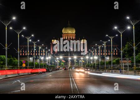 Jabatan Perdana Menteri, die offizielle Residenz des Premierministers von Malaysia, und die Regierungsbehörden. Stockfoto