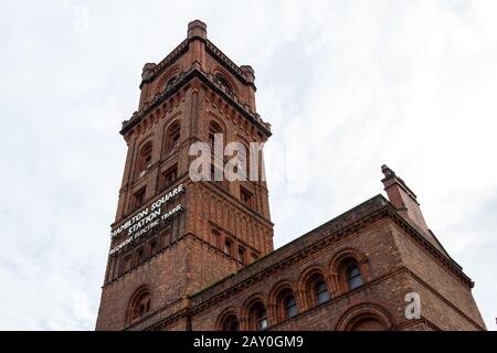 Hamilton Square Station-Tower, Birkenhead Stockfoto