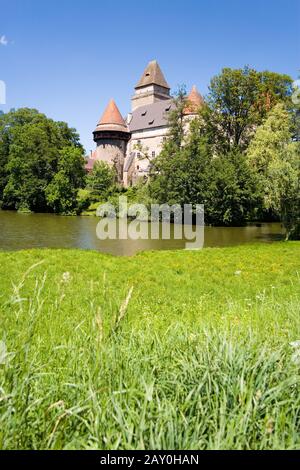 Burg Heidenreichstein, Waldviertel, Oberösterreich, Österreich - Schloss Heidenreichstein, Waldviertel, Oberösterreich, Österreich Stockfoto