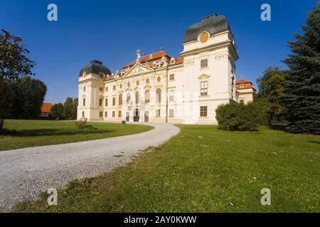 Barockschloss Riegersburg, Österreich, Niederösterreich, Waldviertel Stockfoto