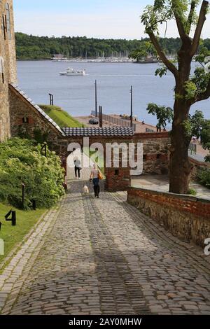 Alte Festung Akershus, Oslo, Norwegen Stockfoto