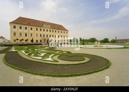 Schlosshof in Oberösterreich - Festspielhaus Hof in Österreich Stockfoto