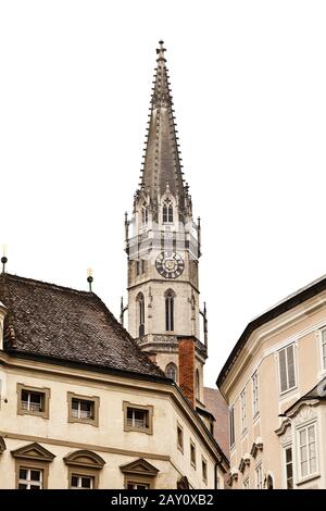 Pfarrkirche Steyr-Mostviertel, Oberösterreich, Österreich, Europa Stockfoto