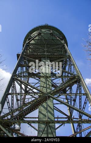 Wasserturm Lanstroper Ei in Dortmund, Deutschland Stockfoto