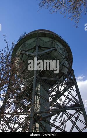 Wasserturm Lanstroper Ei in Dortmund, Deutschland Stockfoto