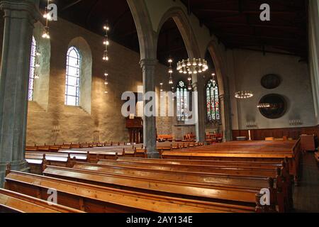 Bergen/Norwegen - 26. Juni 2012: Die alte Kirche, Bergen, Norwegen Stockfoto