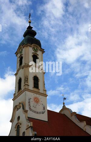 Wallfahrtskirche St. Peter und Paul Stockfoto