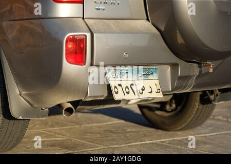 Hurghada, Ägypten. Februar 2020. Ägyptisches Auto der Marke "Chery". Kredit: Gerald Matzka / dpa-Zentralbild / ZB / dpa / Alamy Live News Stockfoto