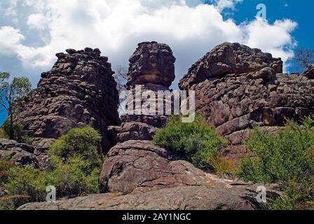 Australien, Felsformation im Grand Canyon im Grampians National Park, Victoria Stockfoto