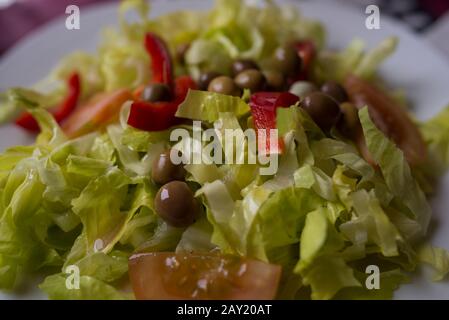 Katalanische Küche Stockfoto