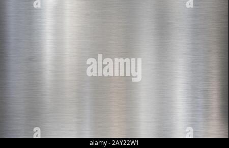 Gebürstete Metall- oder Aluminiumplatte Stockfoto