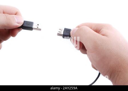 USB-Plug & Play Stockfoto