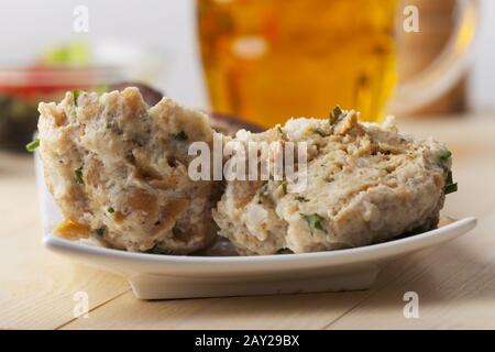 Nahaufnahme eines Brot-Dummlings Stockfoto