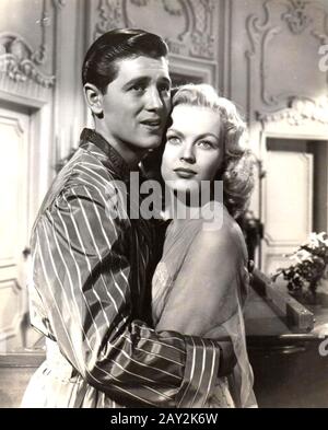 Suchen Sie NACH DEM FILM SIVER LINING 1949 Warner Bros mit June Haver und Ray Bolger Stockfoto