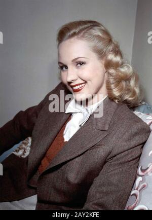 Virginia MAYO (1920-2005) amerikanische Filmschauspielerin um 1950 Stockfoto