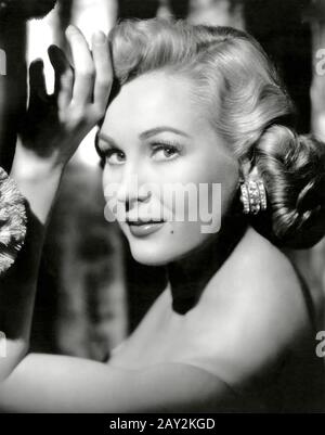 Virginia MAYO (1920-2005) amerikanische Filmschauspielerin um 1950 Stockfoto