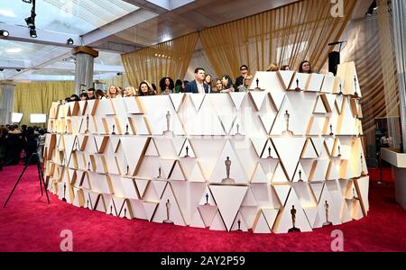 Ein allgemeiner Blick auf den roten Teppich bei der 92. Oscarverleihung im Dolby Theatre in Hollywood, Los Angeles, USA. PA Foto. Bilddatum: Sonntag, 9. Februar 2020. Siehe PA Story SHOWBIZ Oscars. Der Fotowand sollte folgendermaßen lauten: Jennifer Greylock/PA Wire Stockfoto