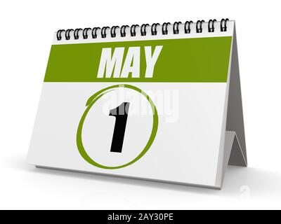 1. Mai Tag der Arbeit Stockfoto