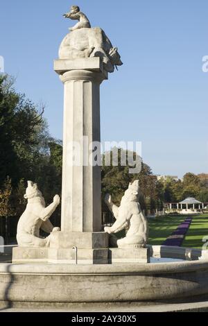 Bear-Spring am Ostkreispark in Hamm, Germa Stockfoto