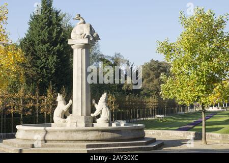 Bear-Spring am Ostkreispark in Hamm, Germa Stockfoto