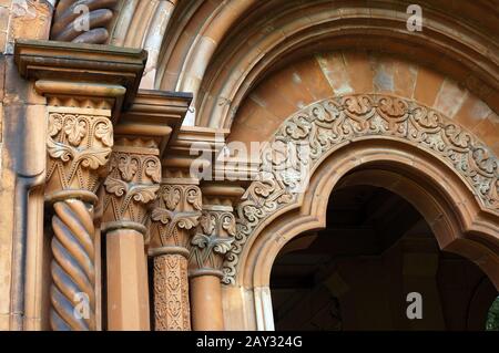 evangelische Friedenskirche im Schlosspark Sanssouci Stockfoto