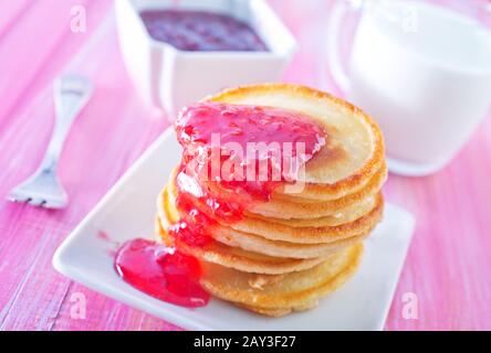 Pfannkuchen Stockfoto