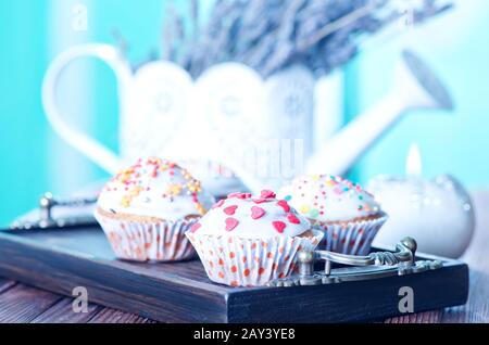 Muffins Stockfoto