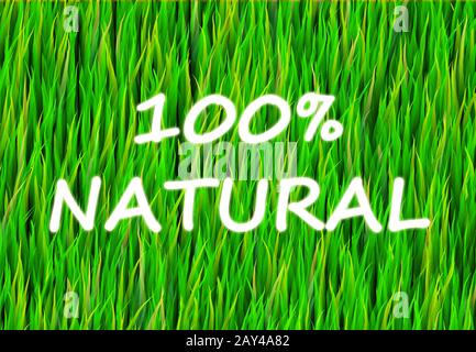 100 % natürliche Stockfoto