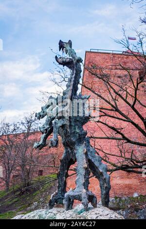 Der Krakauer Drache, Krakow, Polen Stockfoto