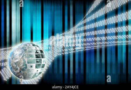 Global Business abstrakten Hintergrund Stockfoto