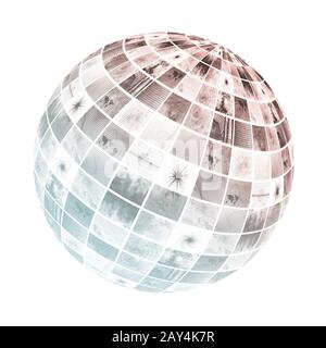 Globale Lösungen Stockfoto