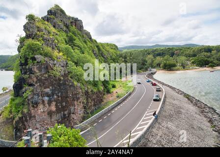 Maconde "View Point", Baie du Cap, Mauritius - Afrika. Stockfoto