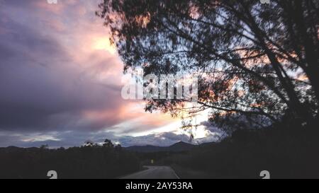 Paradies auf der Straße. Stockfoto