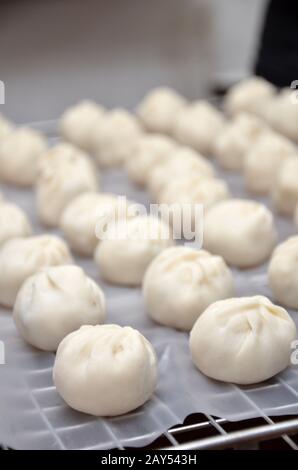 BBQ Pork Buns Stockfoto