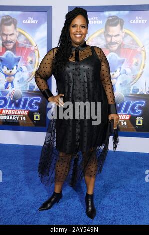 Natasha Rothwell bei der Sondervorführung des Films "Sonic the Hedgehog" im Regency Village Theatre. Westwood, 12.02.2020 Nutzung weltweit Stockfoto