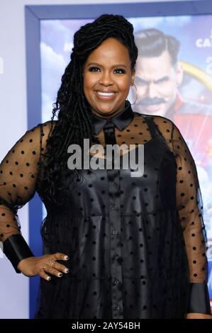 Natasha Rothwell bei der Sondervorführung des Films "Sonic the Hedgehog" im Regency Village Theatre. Westwood, 12.02.2020 Nutzung weltweit Stockfoto