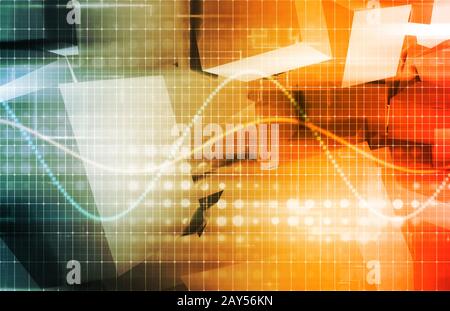 Datenautobahn Stockfoto