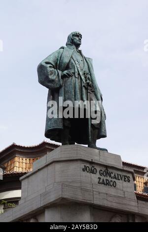 Joao Goncalves Zarco - Denkmal Stockfoto