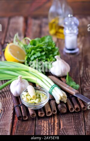Aroma-Kraut Stockfoto