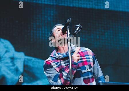 Liam Gallagher lebt 2019 in Locarno Schweiz Stockfoto