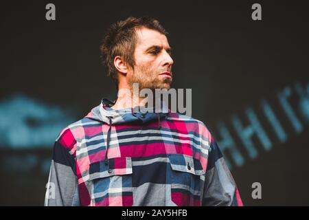 Liam Gallagher lebt 2019 in Locarno Schweiz Stockfoto