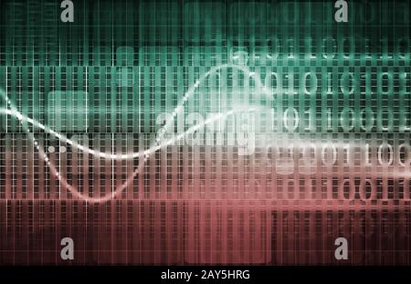 Brain-Computerinterface Stockfoto