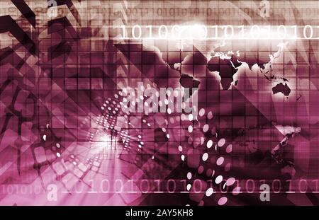 Unternehmenslebenszyklus Stockfoto