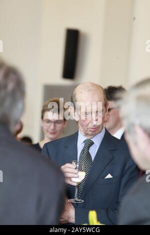 Edward Herzog von Kent bei der Gedenkfeier zum 75. Jahre der Zerstöung Dresden im Zweiten Weltkrieg / 130220 Stockfoto